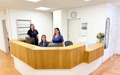 Empfang in der Praxis - Zahn&auml;rzte Weil